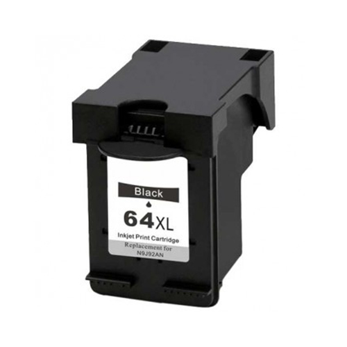 Premium Quality Black High Capacity Ink Cartridge compatible with HP N9J92AN (HP 64XL)