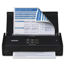 Compact Desk Scanner, 16PPM, 20Sht Cap, Black