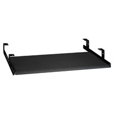 Keyboard Shelf, 30-1/4"x16-5/8"x4", Black
