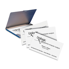 Business Card, Laser, 2"x3-1/2", 250/PK, White