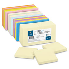 Pop-up Adhesive Note Pads,3"x3",100 Sh,12/PK, AST Extreme