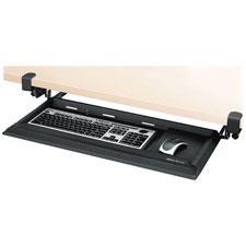 Keyboard Drawer,w/Foam Rest,28-3/5"x14",Black