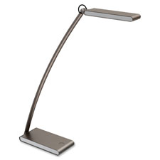 LED Desk Lamp, Touch Sensitive, 40 Hrs, Gray
