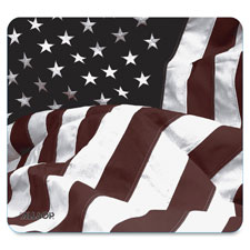 Mouse Pad, Naturesmart, American Flag, 8"x8.5", RWB