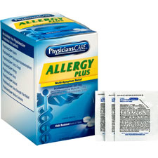 Physicians Care Allergy, 2/PK, 50 PK/BX