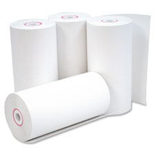 Thermal Paper Rolls, 4-3/8"x127', 50RL/CT, White