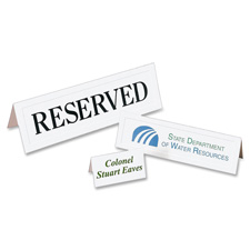Laser/Inkjet Tent Cards,Small,Perforated,2"x3-1/2",160/BX,WE