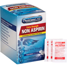Non Aspirin Pain Reliever Packets, 2/PK, 125/BX